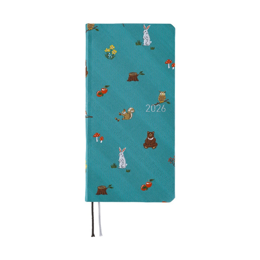 Hobonichi Techo 2026 Weeks ENG - Bow & Tie: In the Forest
