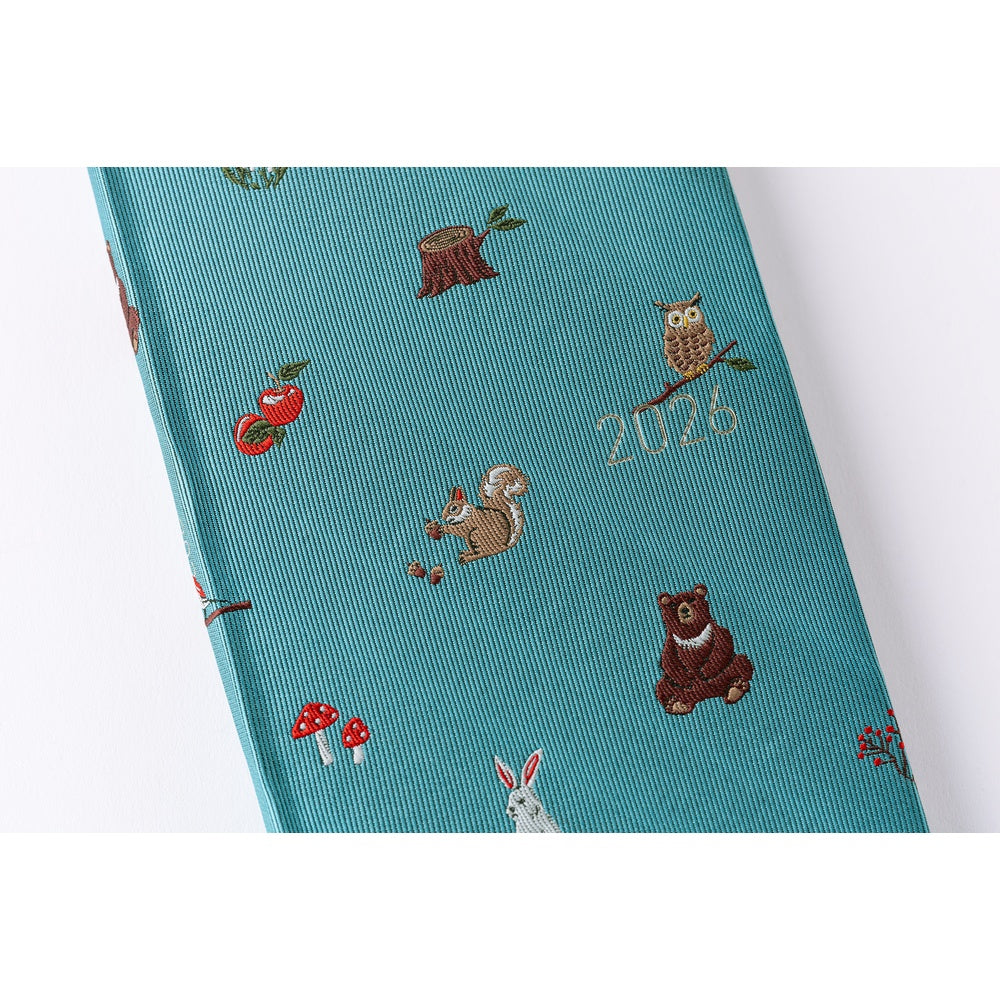 Hobonichi Techo 2026 Weeks ENG - Bow & Tie: In the Forest