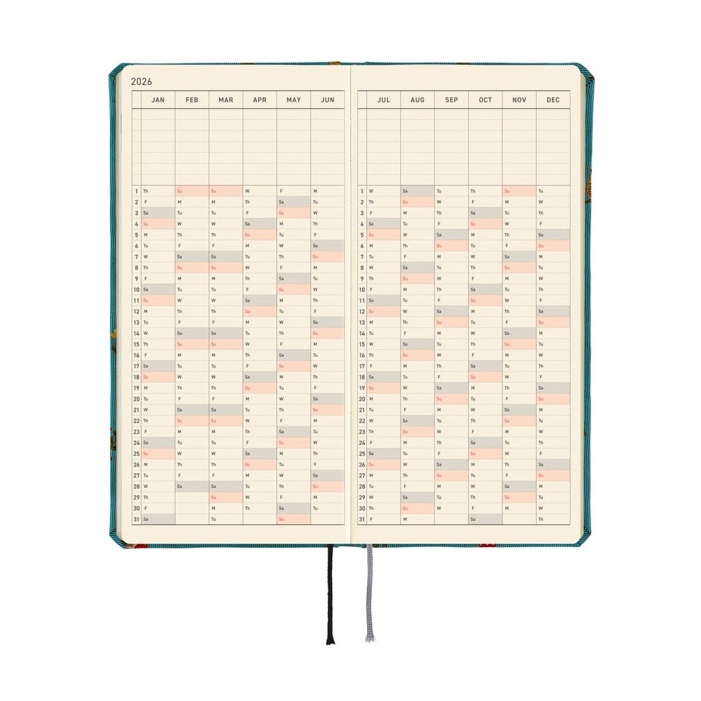 Hobonichi Techo 2026 Weeks ENG - Bow & Tie: In the Forest