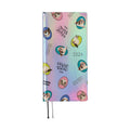 Hobonichi Techo 2026 vertical diary with spiral bookmark and repeating animal portrait ovals