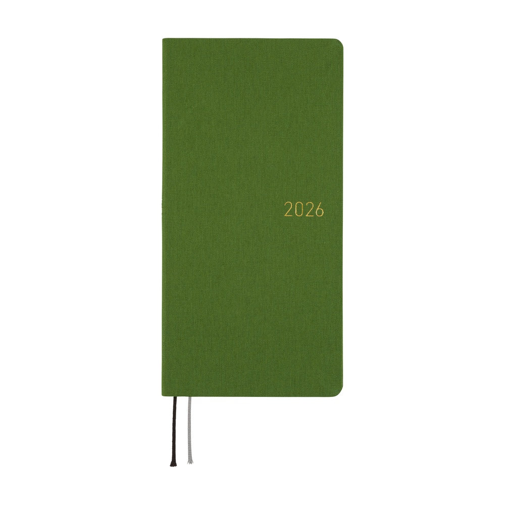 Hobonichi Techo 2026 Weeks ENG - Colors: Antique Green