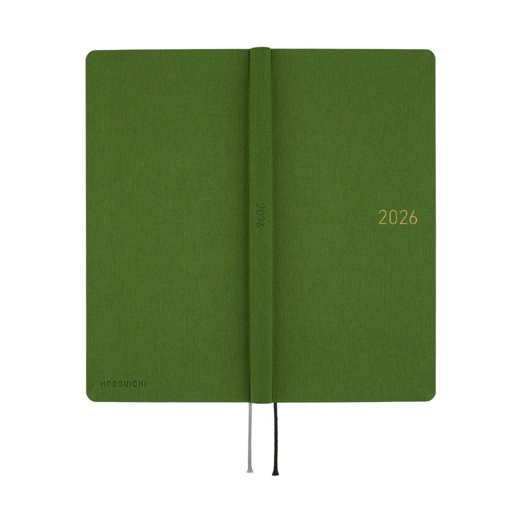 Hobonichi Techo 2026 Weeks ENG - Colors: Antique Green