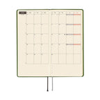 Hobonichi Techo 2026 Weeks ENG - Colors: Antique Green
