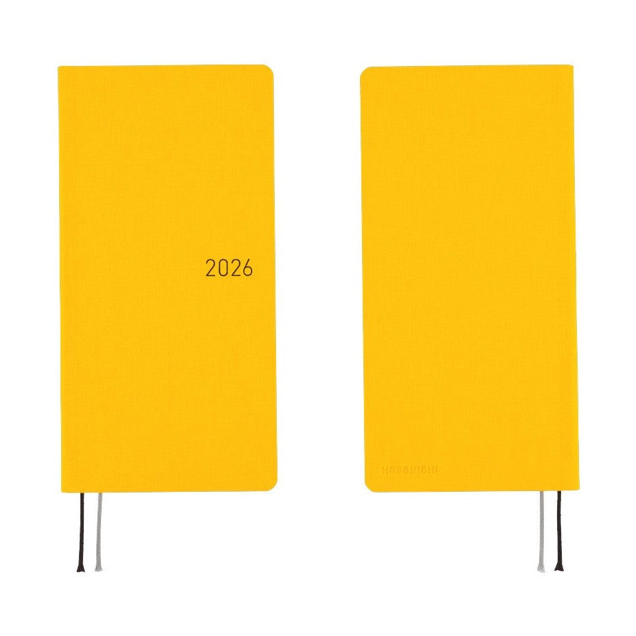 Hobonichi Techo 2026 Weeks ENG - Colors: Full Moon Yellow