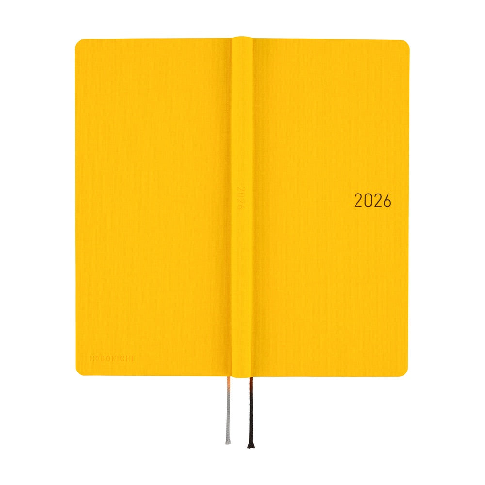 Hobonichi Techo 2026 Weeks ENG - Colors: Full Moon Yellow