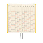 Hobonichi Techo 2026 Weeks ENG - Colors: Full Moon Yellow