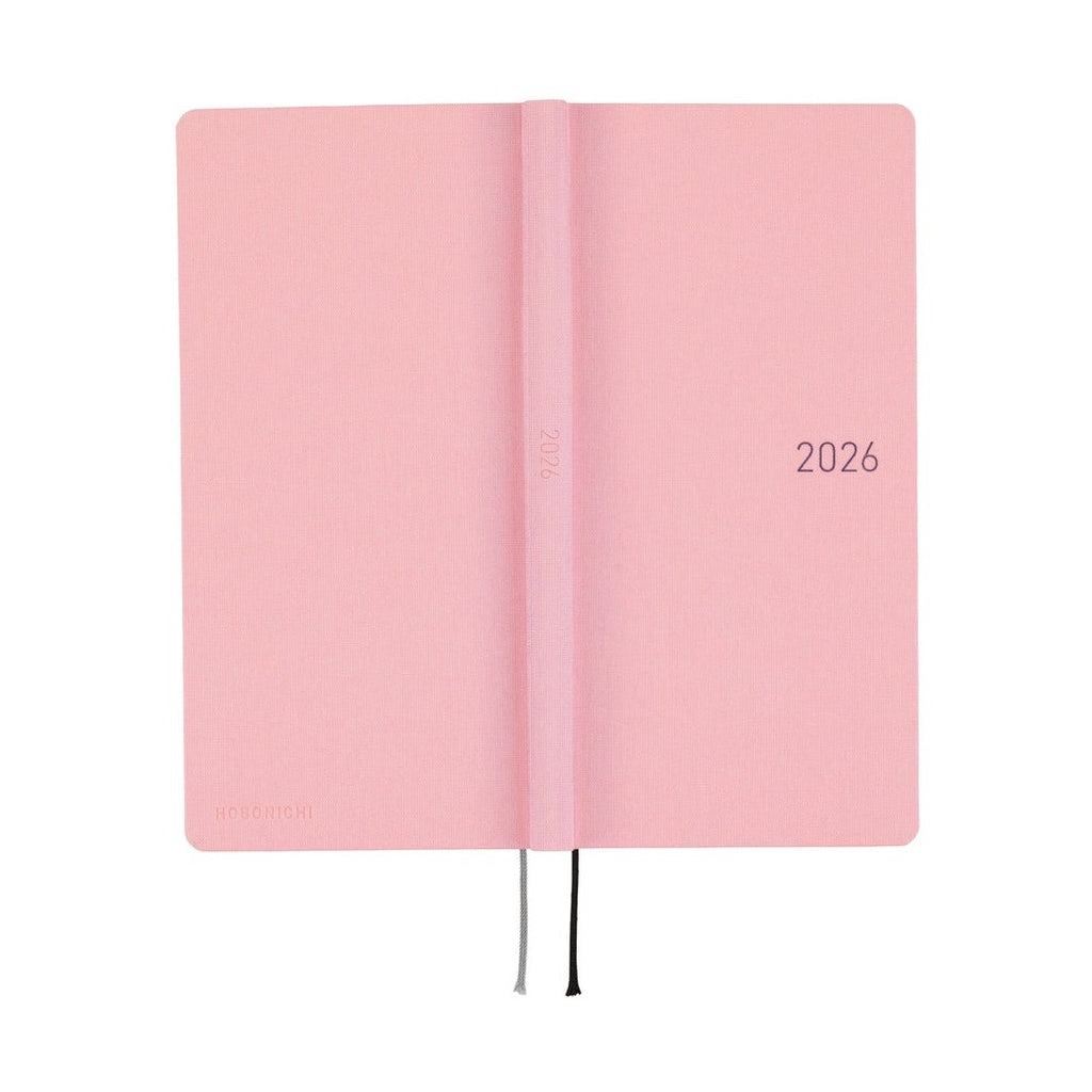 Hobonichi Techo 2026 Weeks ENG - Colors: Strawberry Milk