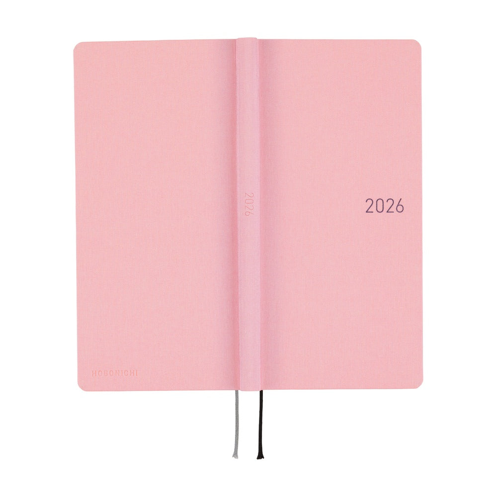 Hobonichi Techo 2026 Weeks ENG - Colors: Strawberry Milk