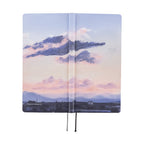 Hobonichi Techo 2026 Weeks ENG closed planner with Kyohei Sakaguchi watercolor landscape cover and ribbon bookmark