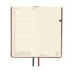 Hobonichi Techo 2026 Weeks ENG - Leather: Wine Brown