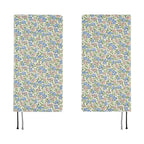 Liberty Fabrics Sasha Kiora Hobonichi 2026 diary closed showing blue peach floral textile pattern