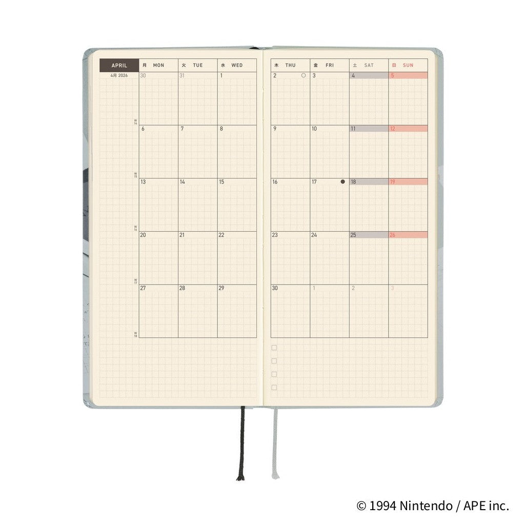 Hobonichi Techo 2026 Weeks ENG - MOTHER: The Secret of MOTHER 2