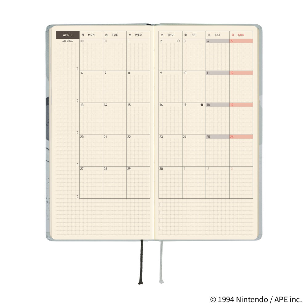 Hobonichi Techo 2026 Weeks ENG - MOTHER: The Secret of MOTHER 2