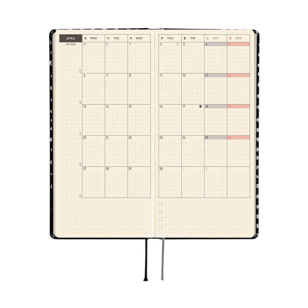 Hobonichi Techo 2026 Weeks ENG - Makoto Matsubayashi: Dot