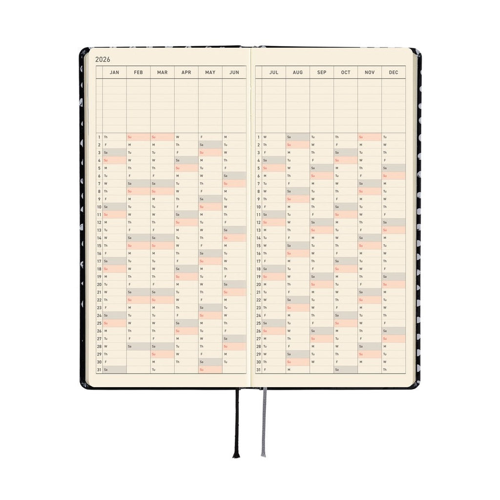Hobonichi Techo 2026 Weeks ENG - Makoto Matsubayashi: Dot