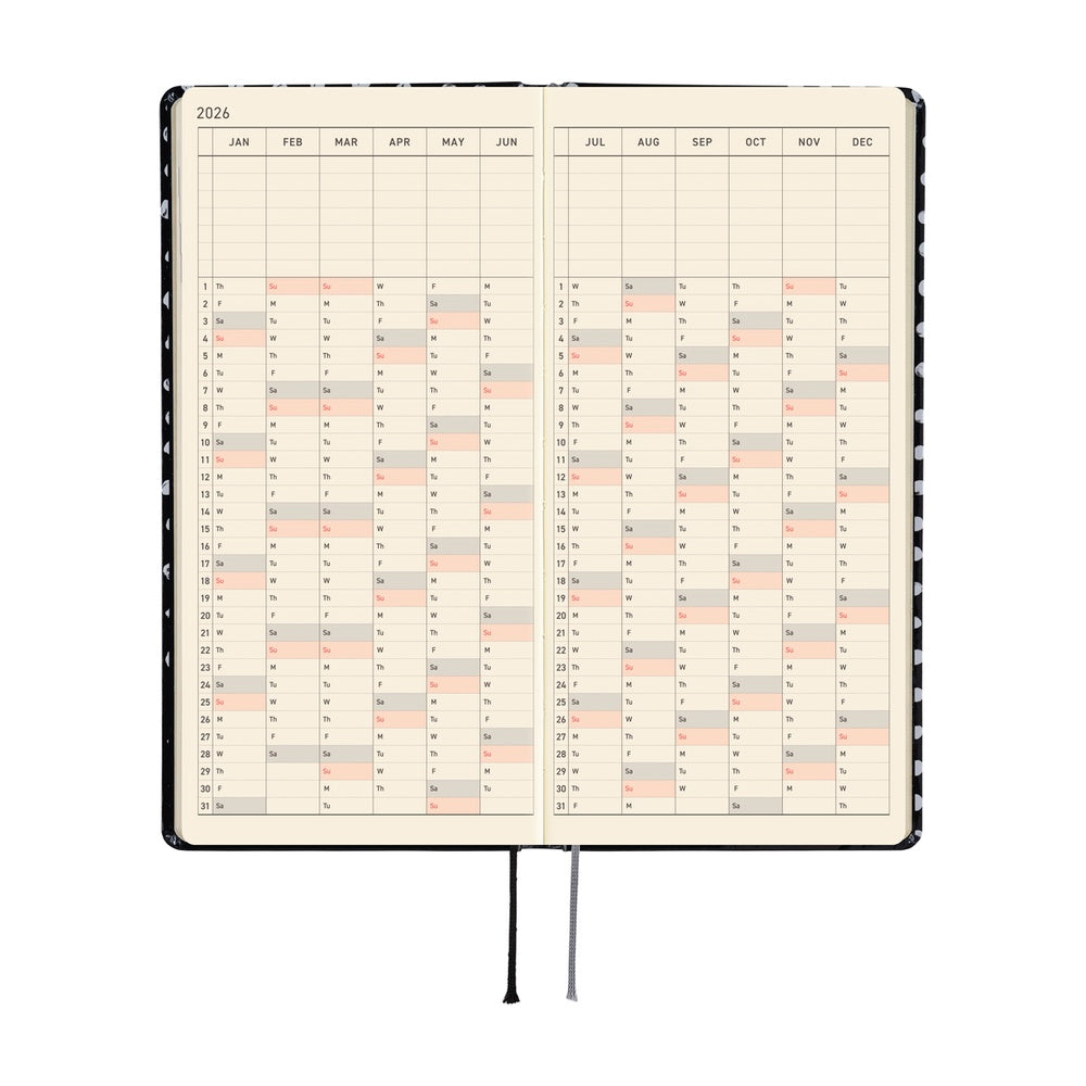 Hobonichi Techo 2026 Weeks ENG - Makoto Matsubayashi: Dot