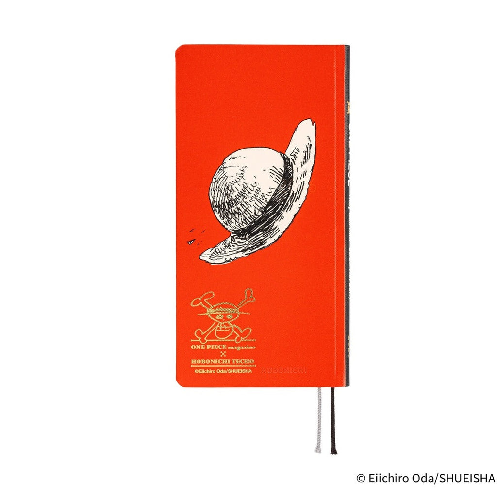 Hobonichi Techo 2026 Weeks ENG - ONE PIECE magazine: Straw Hat Luffy Red
