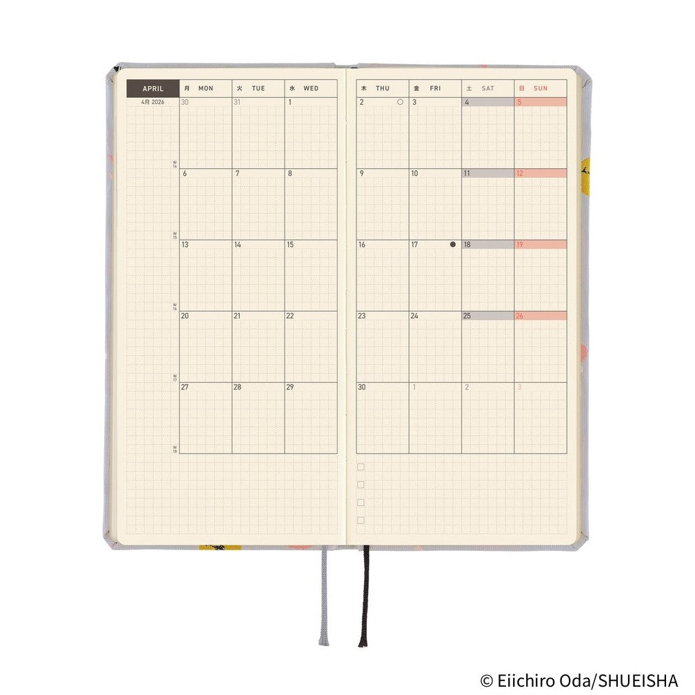 Hobonichi Techo 2026 Weeks ENG - ONE PIECE magazine: Hiriluk’s Cherry Blossoms