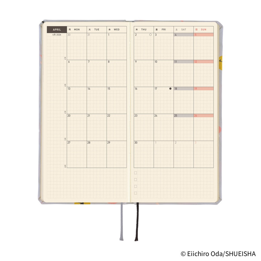 Hobonichi Techo 2026 Weeks ENG - ONE PIECE magazine: Hiriluk’s Cherry Blossoms