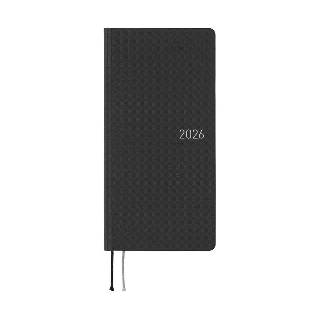 Hobonichi Techo 2026 Weeks ENG - Paper Series: Black Gingham