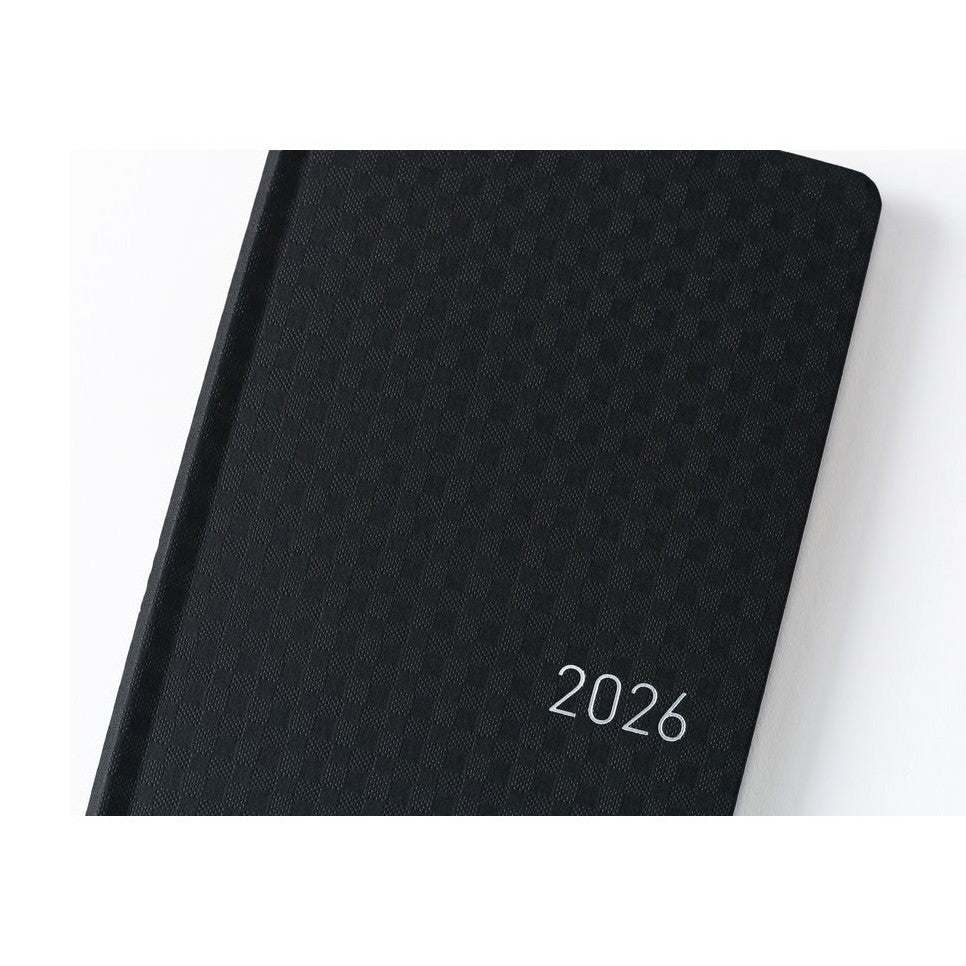 Hobonichi Techo 2026 Weeks ENG - Paper Series: Black Gingham