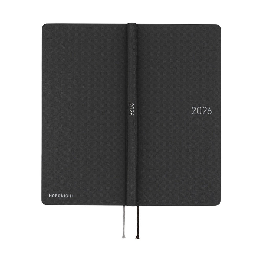 Hobonichi Techo 2026 Weeks ENG - Paper Series: Black Gingham