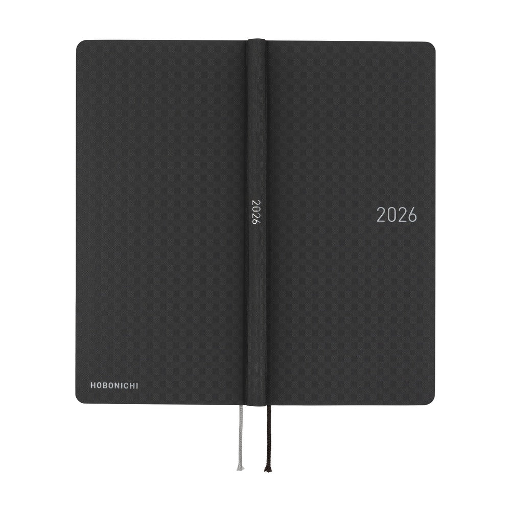 Hobonichi Techo 2026 Weeks ENG - Paper Series: Black Gingham
