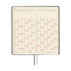 Hobonichi Techo 2026 Weeks ENG - Paper Series: Black Gingham