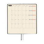 Hobonichi Techo 2026 Weeks ENG - Paper Series: Black Gingham