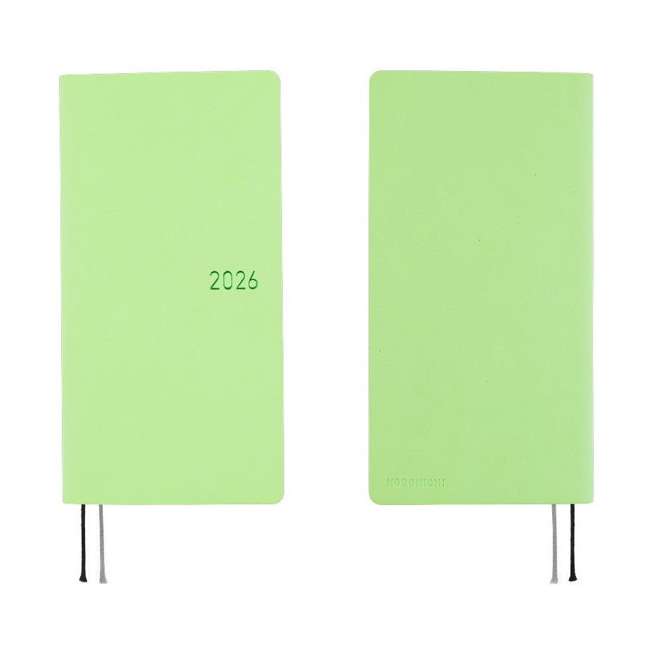 Hobonichi Techo 2026 Weeks ENG - Smooth: Melon Sorbet