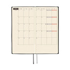 Hobonichi Techo 2026 Weeks ENG - White Line: Black
