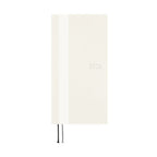 Hobonichi Techo 2026 Weeks ENG ivory cover diary with white line and embossed year