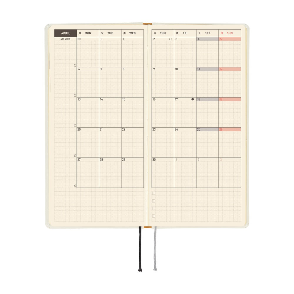 Hobonichi Techo 2026 Weeks ENG - Yuichi Inoue: Amenimo Makezu