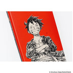 Hobonichi Techo 2026 Straw Hat Luffy red fabric cover side view