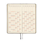 Hobonichi Techo 2026 Weeks MEGA ENG - Bow & Tie: Galloping Horses