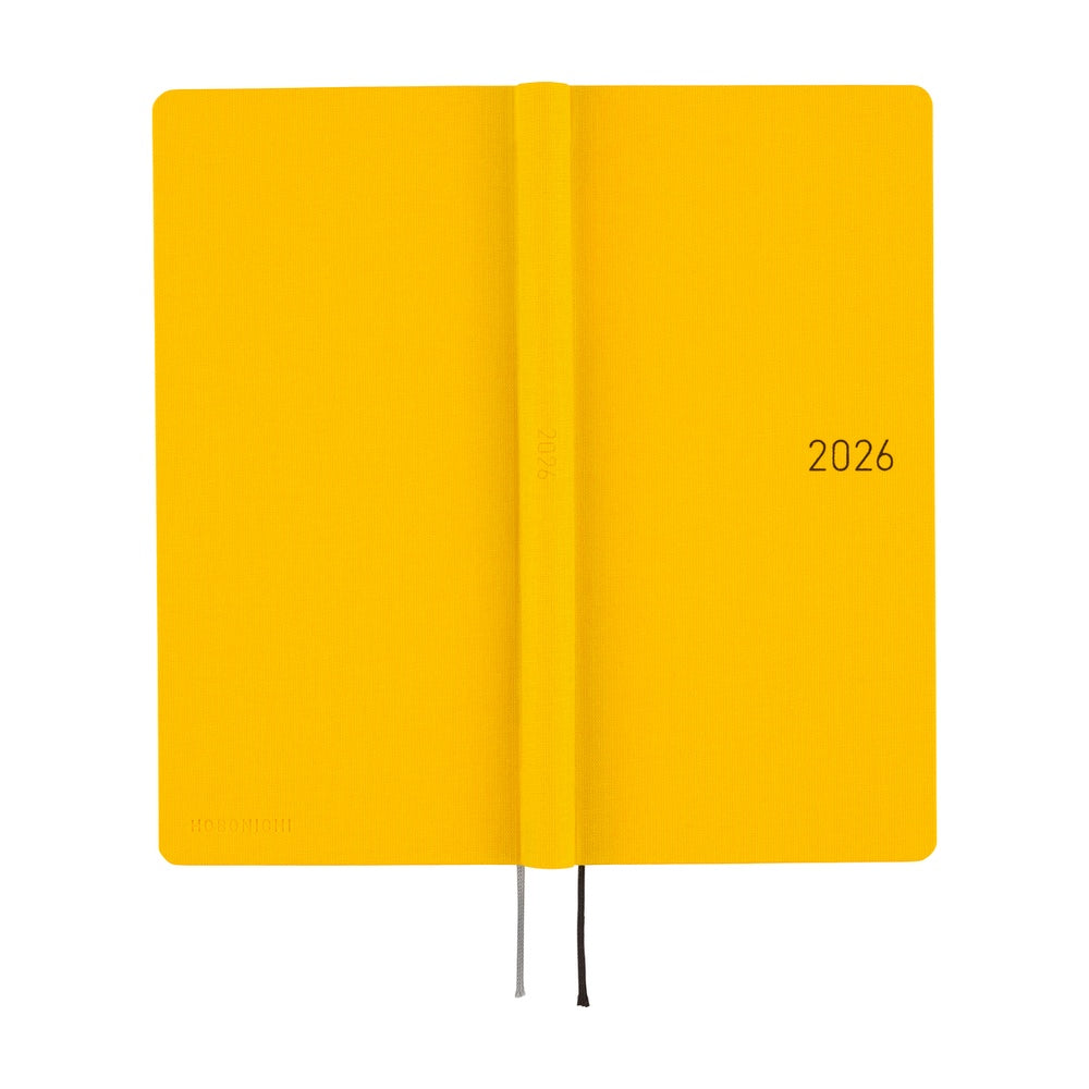 Hobonichi Techo 2026 Weeks MEGA ENG - Colors: Full Moon Yellow