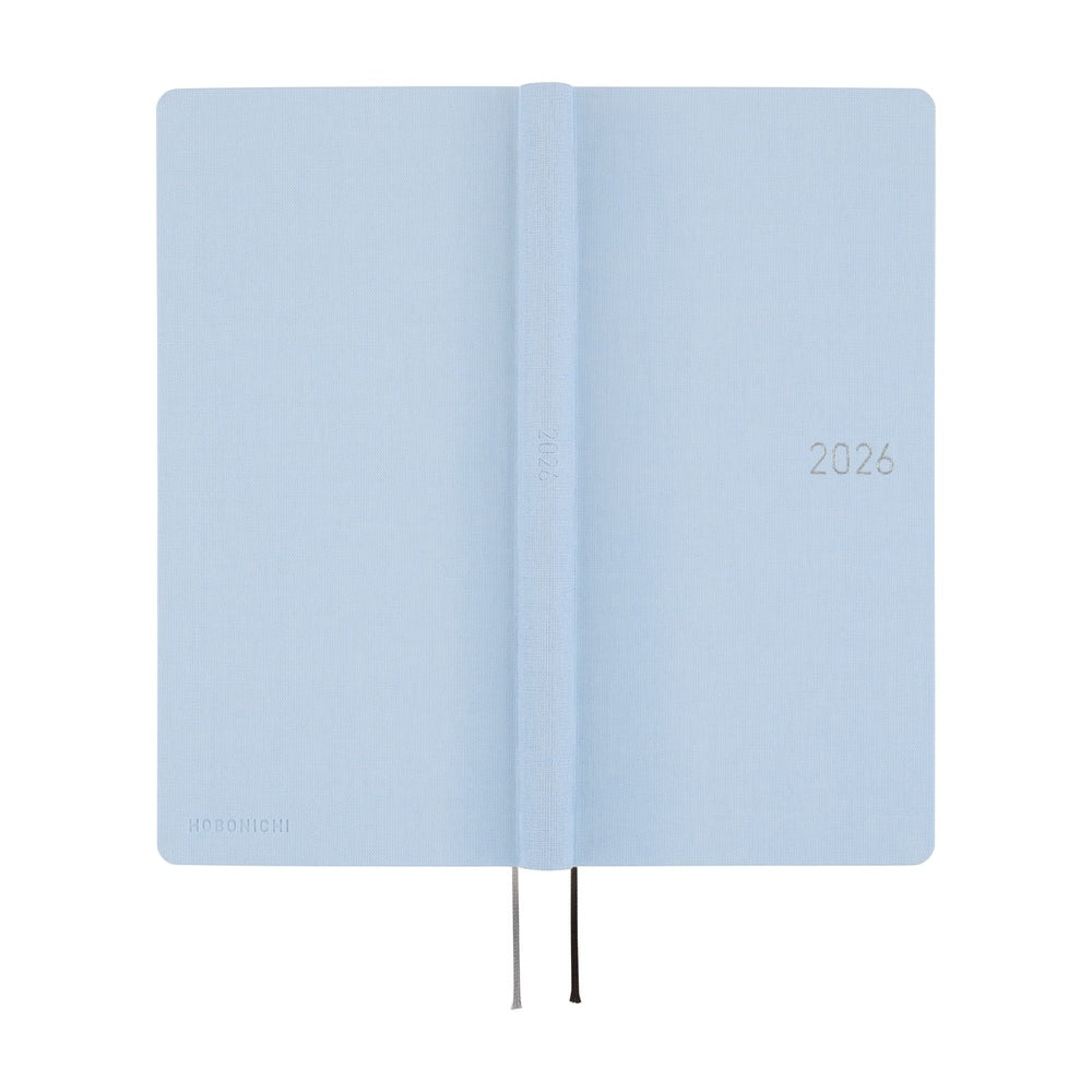 Hobonichi Techo 2026 Weeks MEGA ENG - Colors: Sky Mist
