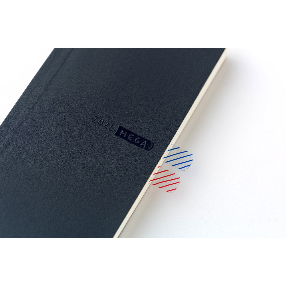 Hobonichi Techo 2026 Weeks MEGA ENG - Sneaker: Indigo Black
