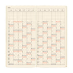 Hobonichi Techo 2026 Weeks MEGA ENG - Sneaker: Indigo Black