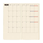 Hobonichi Techo 2026 Weeks MEGA ENG - Sneaker: Indigo Black
