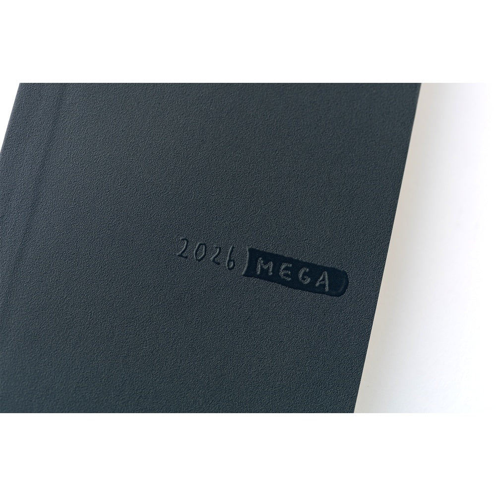 Hobonichi Techo 2026 Weeks MEGA ENG - Sneaker: Indigo Black