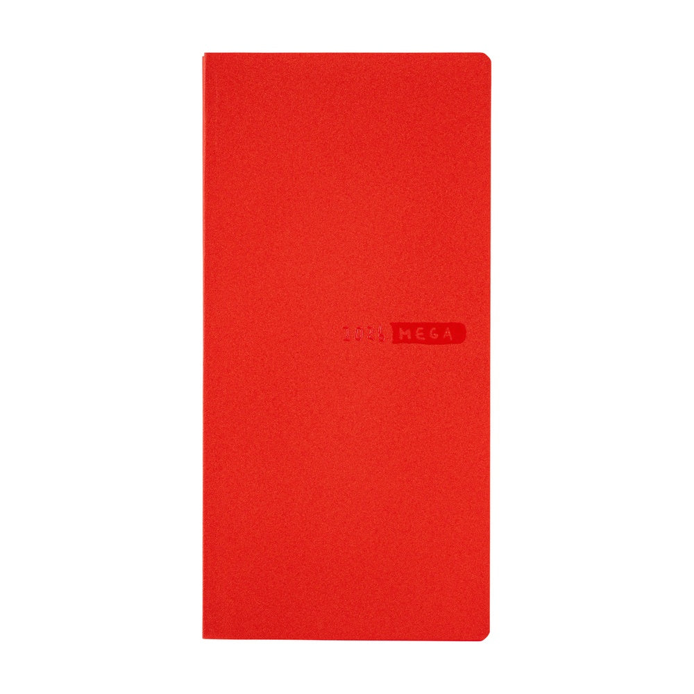 Hobonichi Techo 2026 Weeks MEGA ENG - Sneaker: Tomato Red