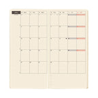 April 2026 weekly layout spread in English Hobonichi Techo Weeks MEGA planner