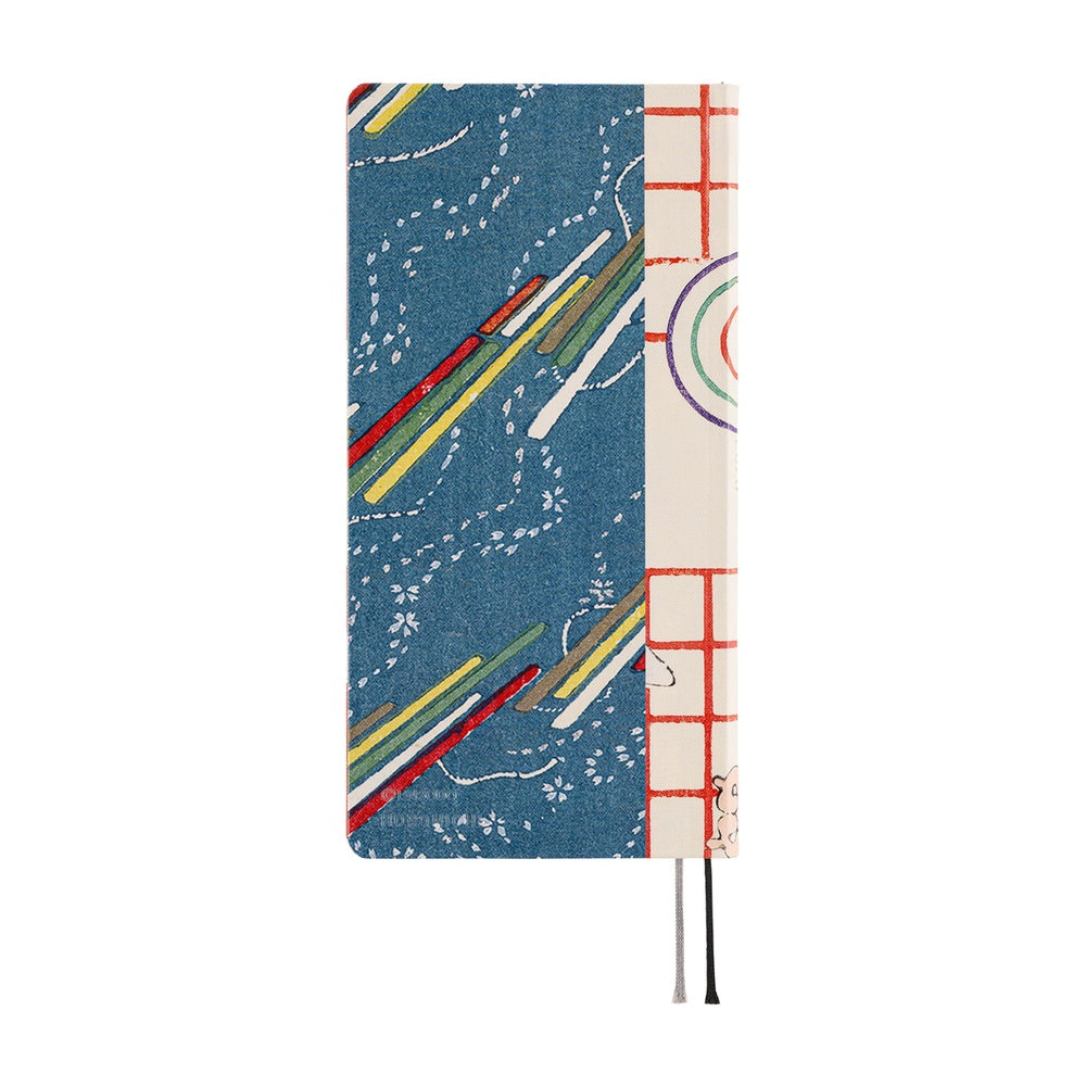 Hobonichi Techo 2026 Weeks - Unsodo: Bijutsukai Blue Pigeons Japanese/Tall & Slim/Apr Start