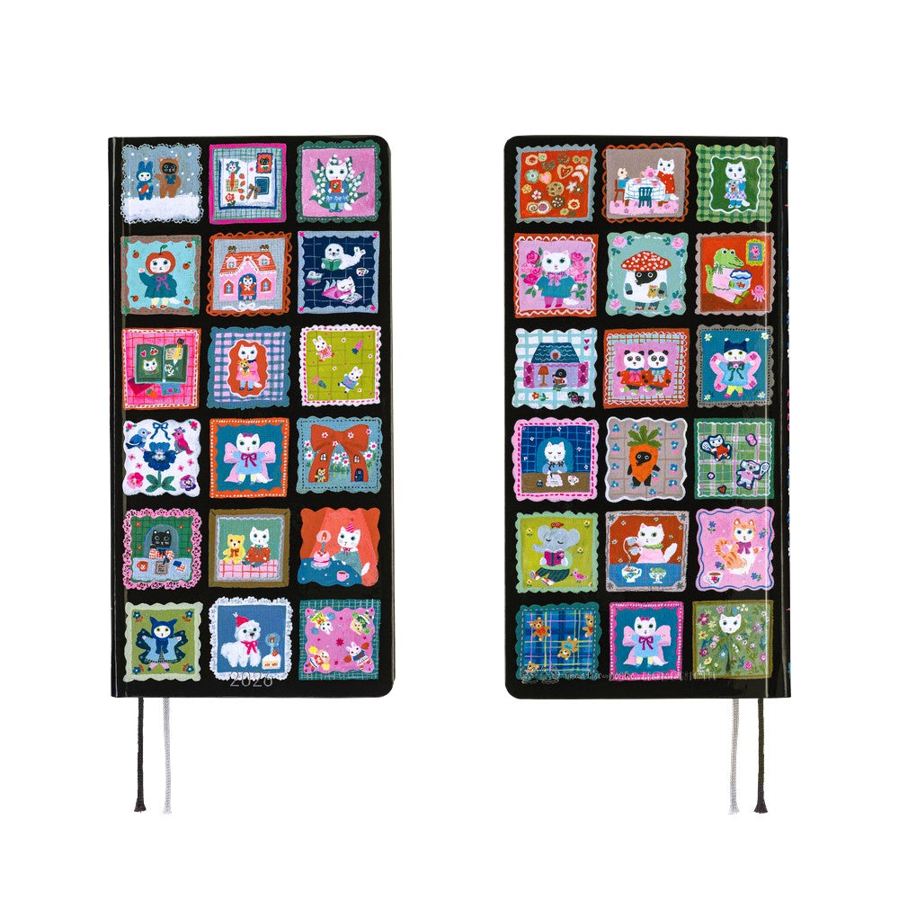 Hobonichi Techo 2026 Weeks - Yumi Kitagishi: White Cat’s Daily Life Japanese/Tall & Slim/Apr Start