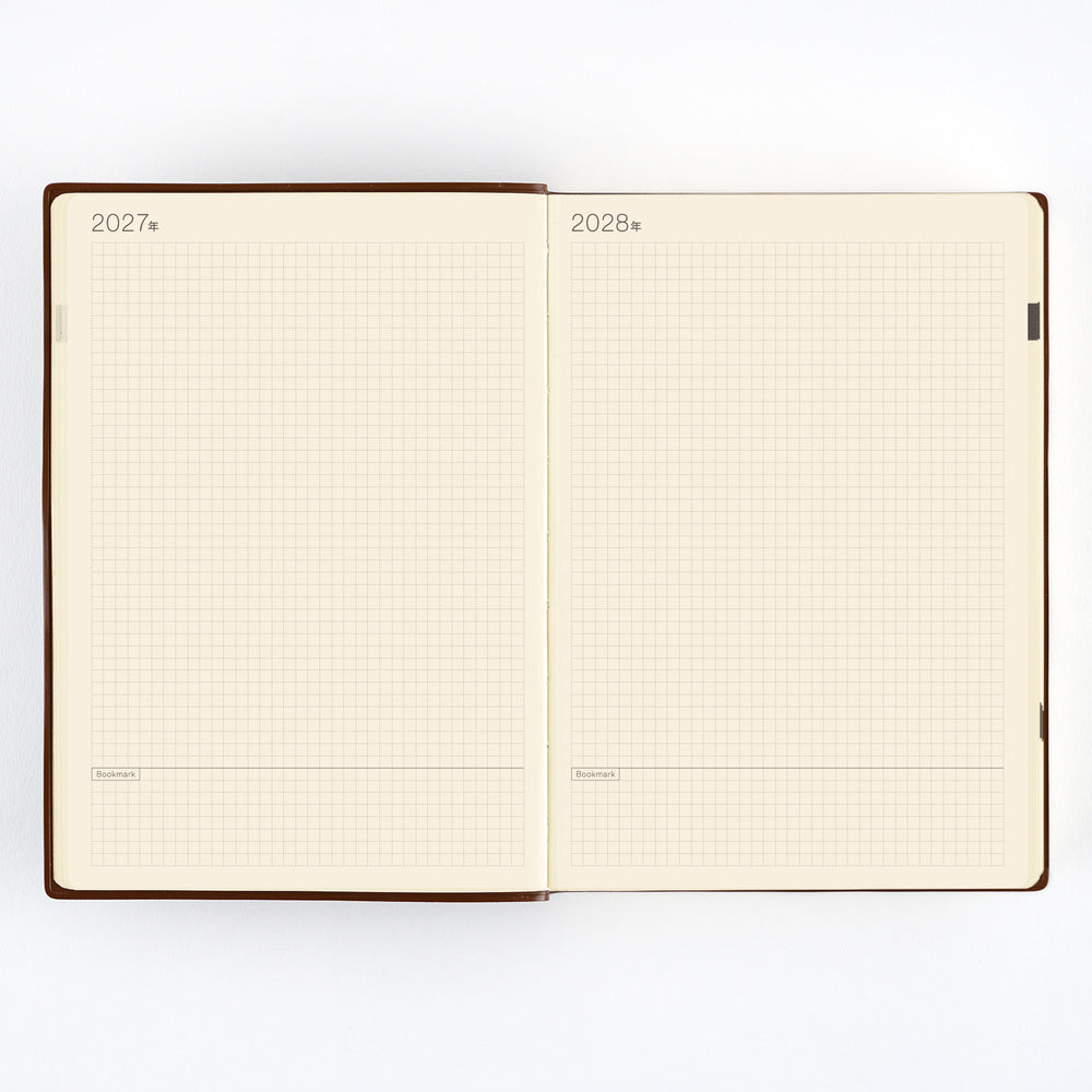 Hobonichi Techo 2027 A5 5-Year Book - Large Hobonichi 5-Year Techo Japanese Book (2027-2031) [A5 size]
