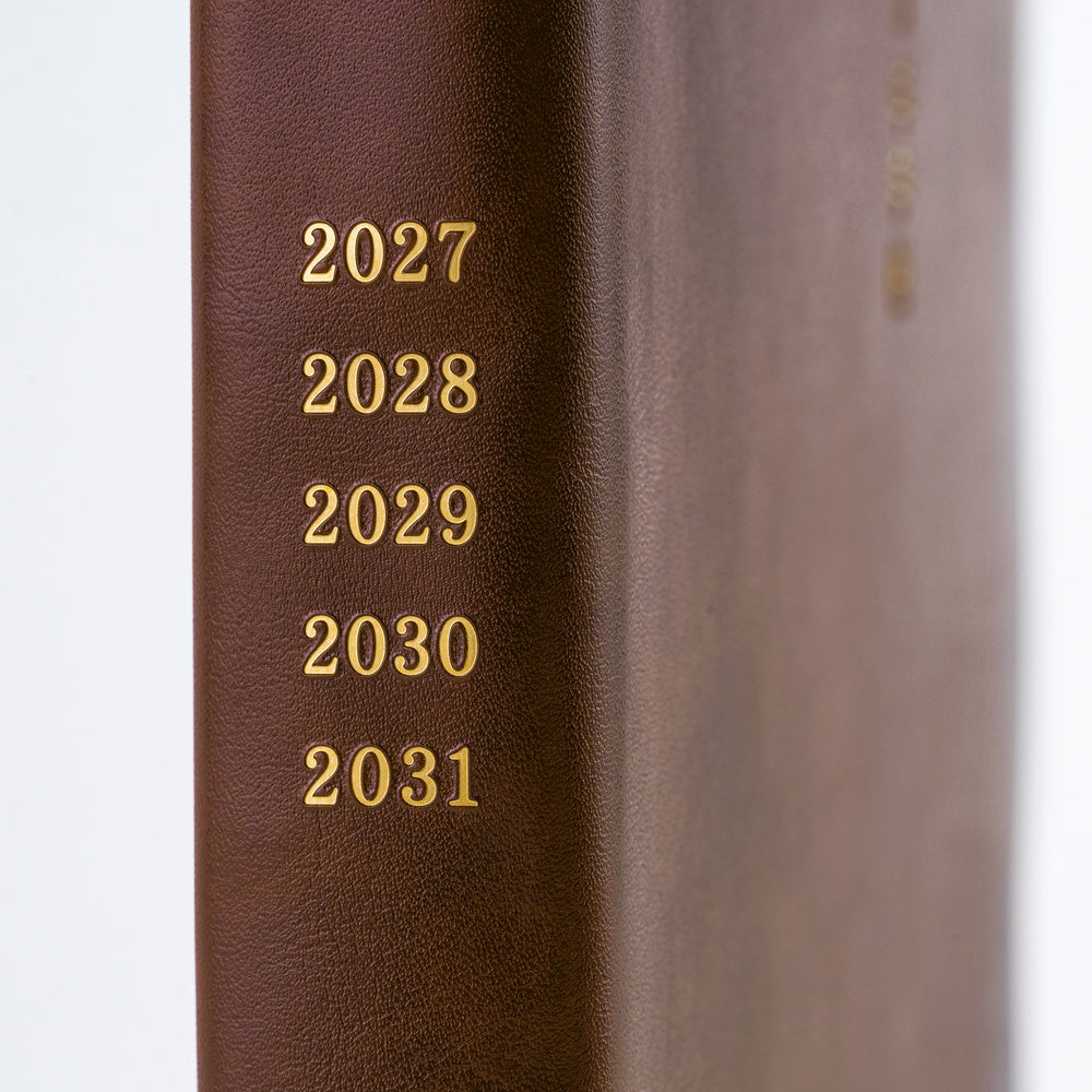 Hobonichi Techo 2027 A5 5-Year Book - Large Hobonichi 5-Year Techo Japanese Book (2027-2031) [A5 size]