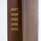 Hobonichi Techo 2027 A5 5-Year Book - Large Hobonichi 5-Year Techo Japanese Book (2027-2031) [A5 size]