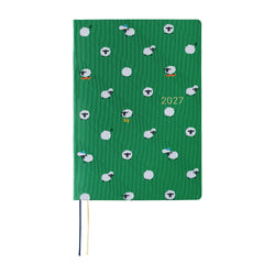 Hobonichi Techo 2027 A5 HON ENG - Bow & Tie: Sheep Sheep Sheep