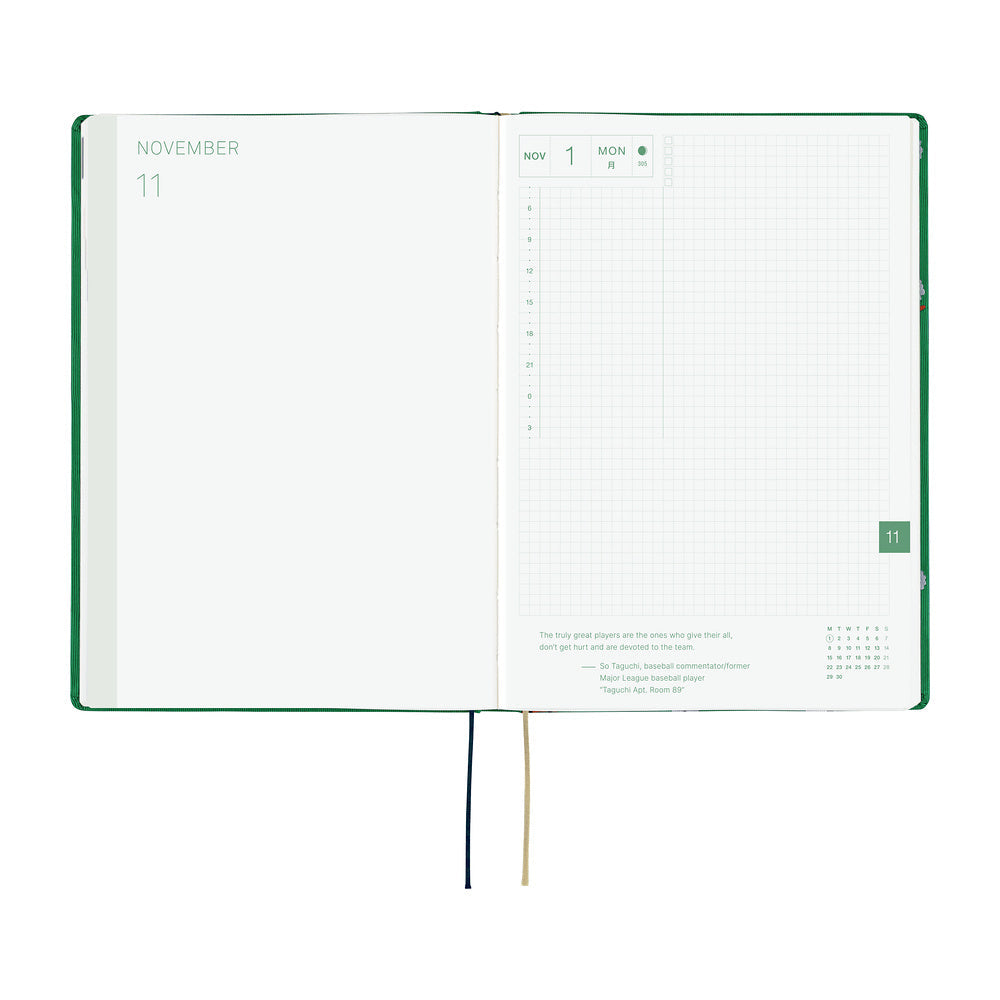 Hobonichi Techo 2027 A5 HON ENG - Bow & Tie: Sheep Sheep Sheep